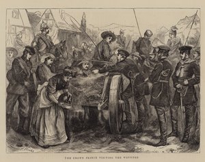 The Crown Prince Visiting the Wounded